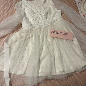 White , super feminine girly dress